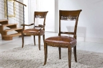 כיסאות יוקרה ואיכות מושב קפיצים עם ניטים דגם 2.1-2.8 -STELLA-186-S במידות רוחב-50 עומק -61  גובה מושב-51 גובה כיסא-97 . כיסא עם ידיות דגם 2.5-3.2 - 186-C במידות אורך-58 עומק-63 גובה מושב-51 גובה כיסא-97. דוידה מוביל-איטליה.  ניתן לבחירת  צבע וגוון עץ,בד ואו עור. דיזיין .G.D - גלרי דענתיק . ברח' דוד המלך 1 הרצליה פיתוח. www.gallerydeantique.com
