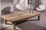 art-7055 שולחן סלון-קפה עץ עתיק 